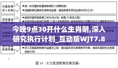 今晚9点30开什么生肖明,深入研究执行计划_互动版WJT7.80
