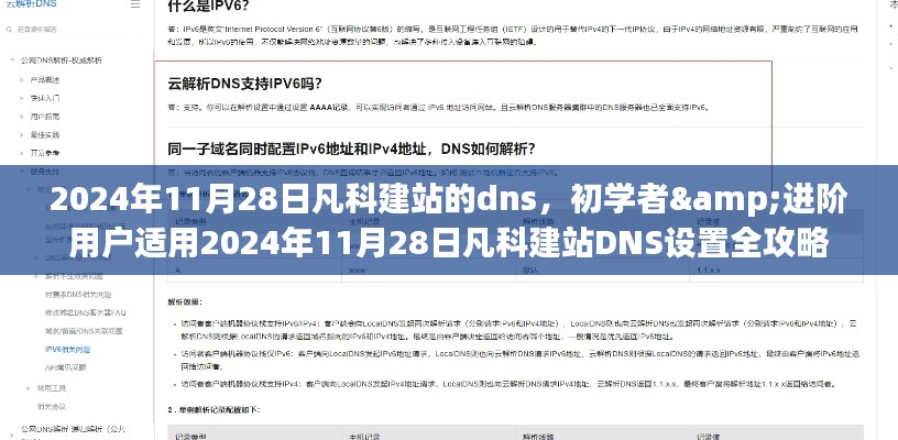 凡科建站DNS设置全攻略，初学者与进阶用户适用（适用于2024年11月28日）