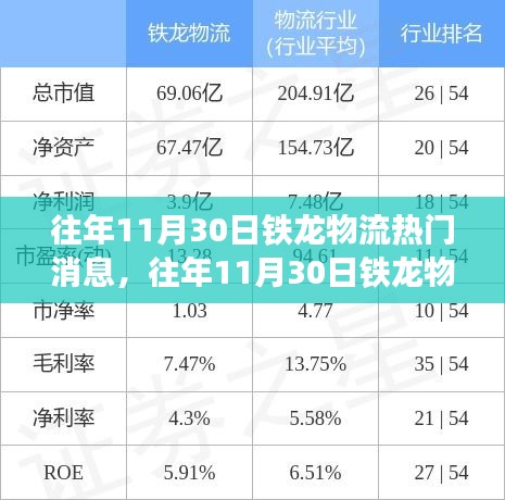 铁龙物流行业热门消息回顾，历年11月30日重要动态解析
