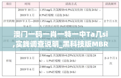澳门一码一肖一特一中Ta几si,实践调查说明_黑科技版MBR14.382