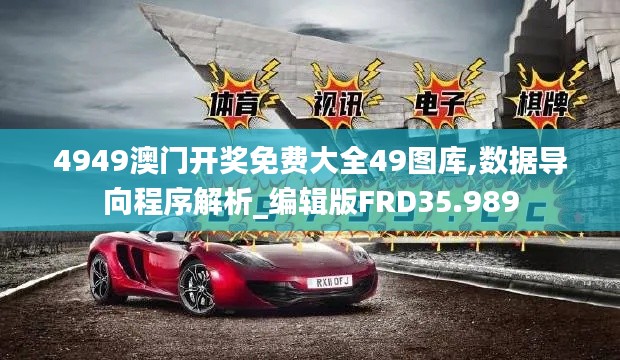 4949澳门开奖免费大全49图库,数据导向程序解析_编辑版FRD35.989