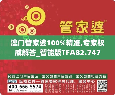 澳门管家婆100%精准,专家权威解答_智能版TFA82.747