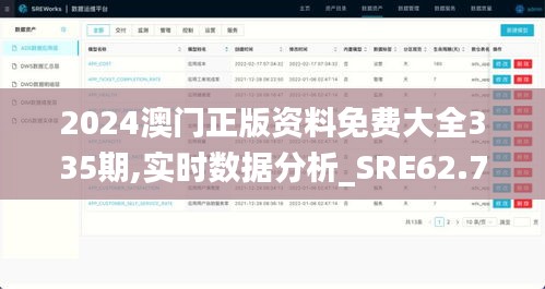 2024澳门正版资料免费大全335期,实时数据分析_SRE62.739零售版