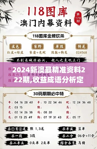 2024新澳最精准资料222期,收益成语分析定义_36069.960