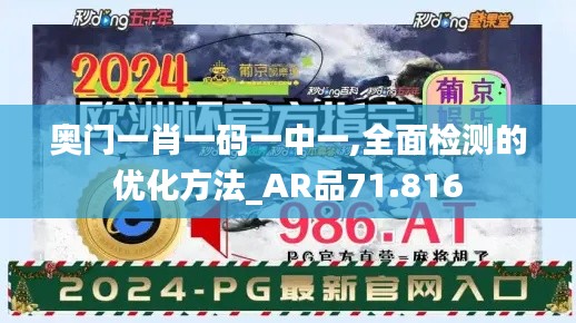 奥门一肖一码一中一,全面检测的优化方法_AR品71.816