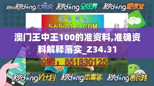 澳门王中王100的准资料,准确资料解释落实_Z34.31