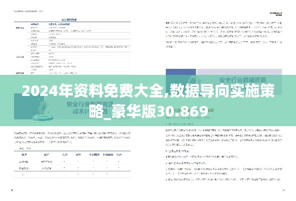 2024年资料免费大全,数据导向实施策略_豪华版30.869