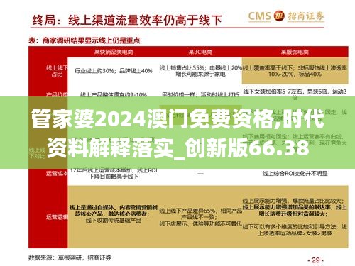 管家婆2024澳门免费资格,时代资料解释落实_创新版66.38