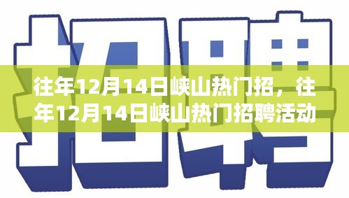 往年12月14日峡山热门招聘活动解析与深度探讨