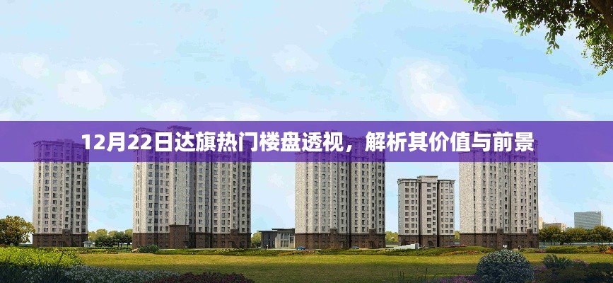 达旗热门楼盘深度解析，价值与前景展望