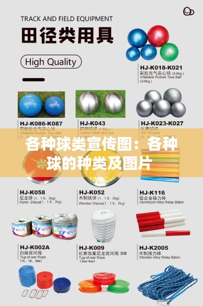 各种球类宣传图：各种球的种类及图片 