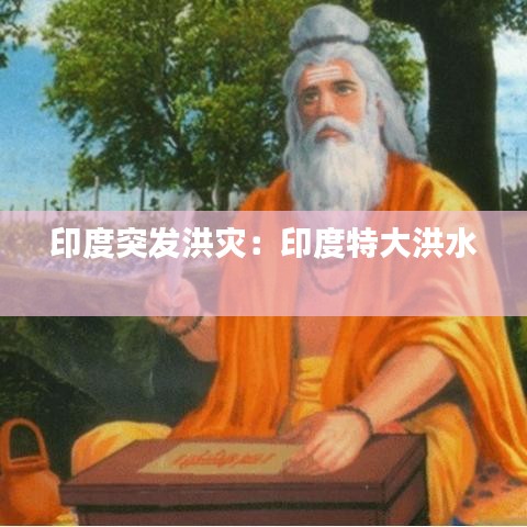 印度突发洪灾：印度特大洪水 