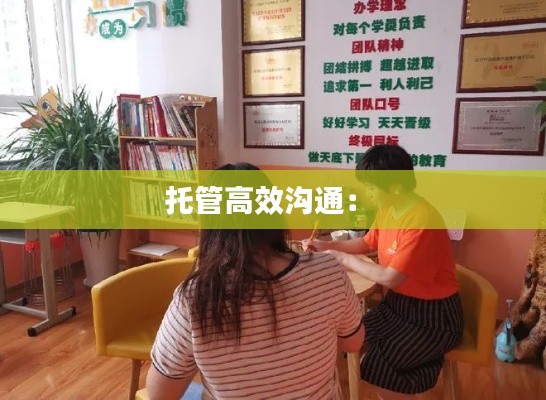托管高效沟通： 