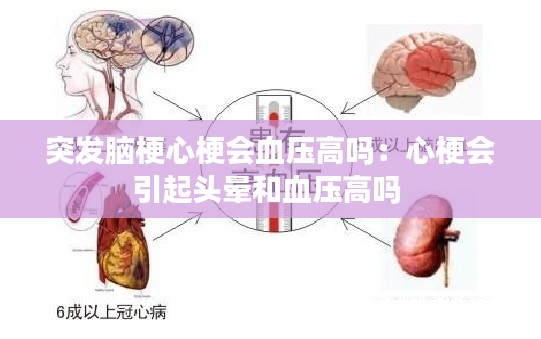 突发脑梗心梗会血压高吗：心梗会引起头晕和血压高吗 