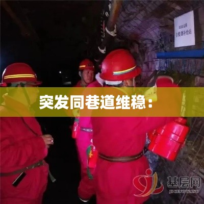突发同巷道维稳： 