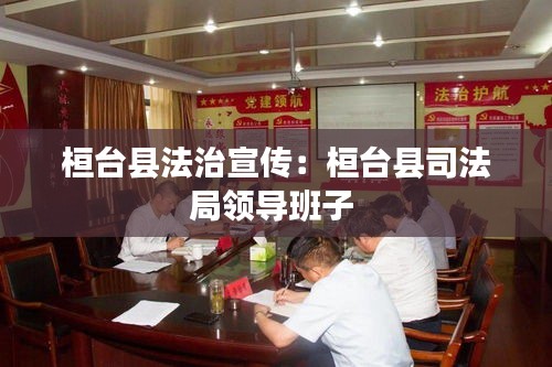 桓台县法治宣传：桓台县司法局领导班子 