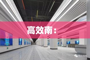 高效南： 