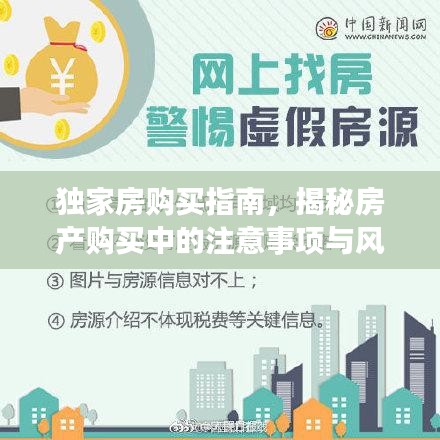 独家房购买指南，揭秘房产购买中的注意事项与风险规避策略