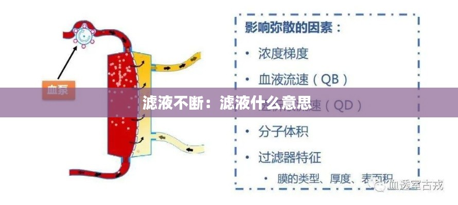 滤液不断：滤液什么意思 