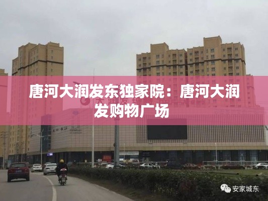 唐河大润发东独家院：唐河大润发购物广场 