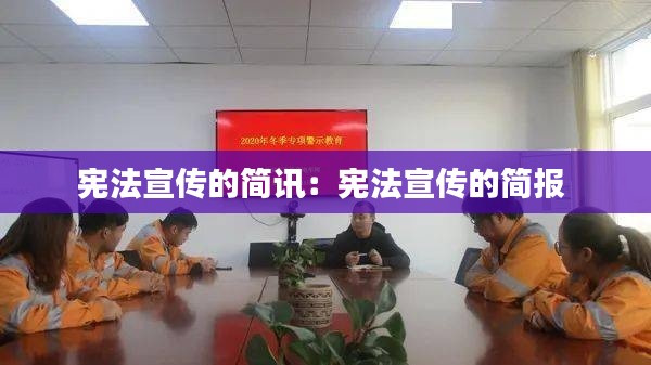 宪法宣传的简讯：宪法宣传的简报 