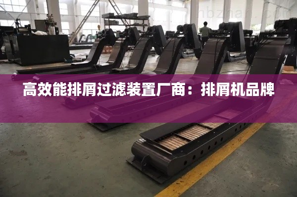 高效能排屑过滤装置厂商：排屑机品牌 