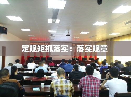 定规矩抓落实：落实规章 