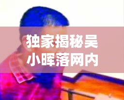 独家揭秘吴小晖落网内幕