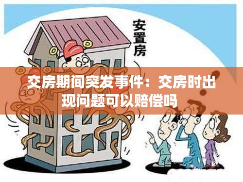 交房期间突发事件：交房时出现问题可以赔偿吗 