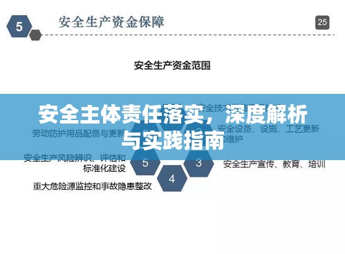 安全主体责任落实，深度解析与实践指南