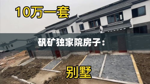 矾矿独家院房子： 
