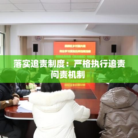 落实追责制度：严格执行追责问责机制 