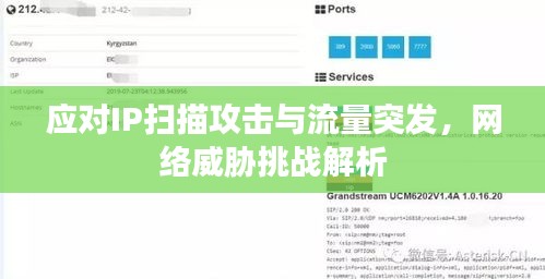 应对IP扫描攻击与流量突发，网络威胁挑战解析