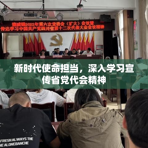 新时代使命担当，深入学习宣传省党代会精神