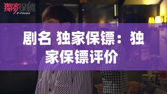 剧名 独家保镖：独家保镖评价 