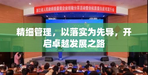 精细管理，以落实为先导，开启卓越发展之路