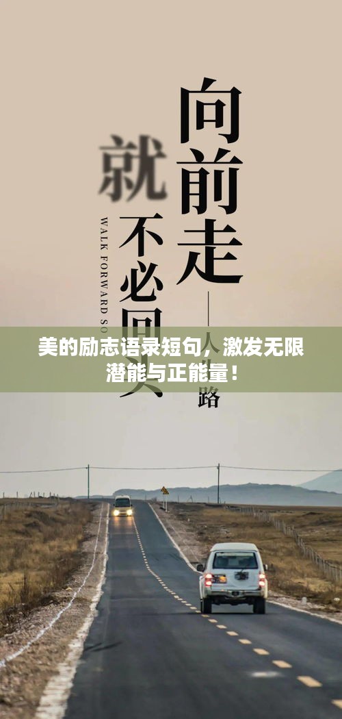美的励志语录短句，激发无限潜能与正能量！