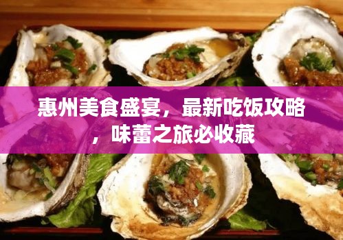 惠州美食盛宴，最新吃饭攻略，味蕾之旅必收藏