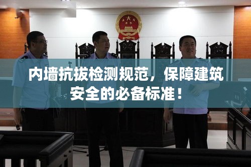 内墙抗拔检测规范，保障建筑安全的必备标准！