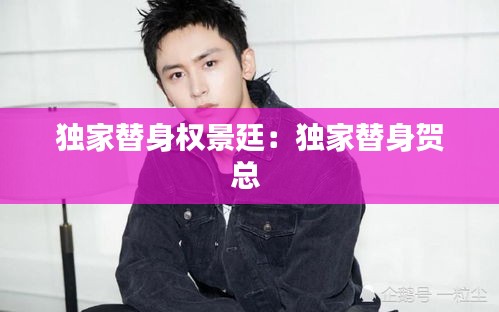 独家替身权景廷：独家替身贺总 