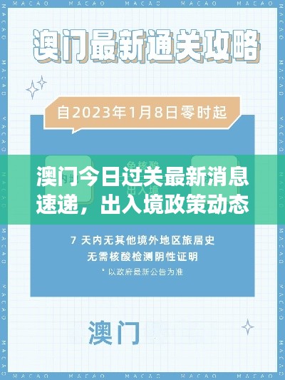澳门今日过关最新消息速递，出入境政策动态更新解读