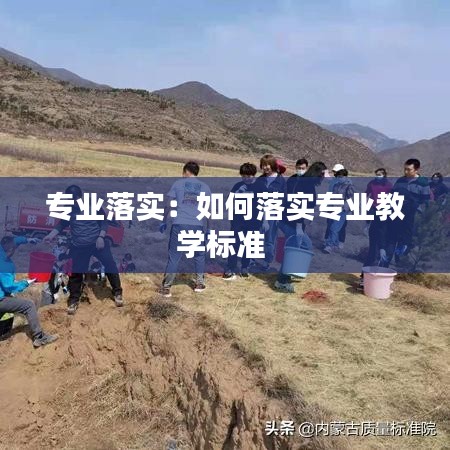 专业落实：如何落实专业教学标准 