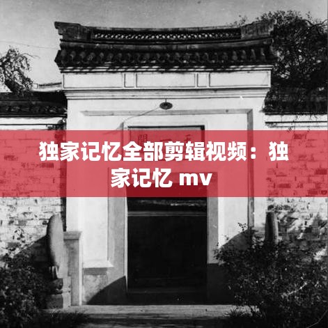 独家记忆全部剪辑视频：独家记忆 mv 