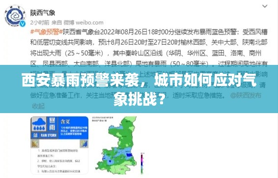 西安暴雨预警来袭，城市如何应对气象挑战？