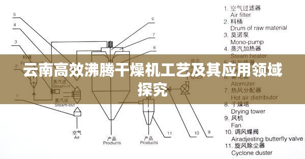 云南高效沸腾干燥机工艺及其应用领域探究