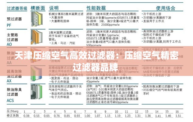 天津压缩空气高效过滤器：压缩空气精密过滤器品牌 