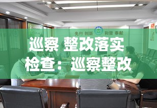 巡察 整改落实 检查：巡察整改落实报告范文 