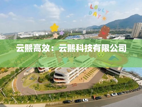 云熙高效：云熙科技有限公司 