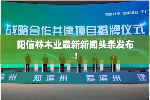 阳信林木业最新新闻头条发布！