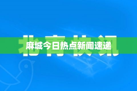 麻城今日热点新闻速递